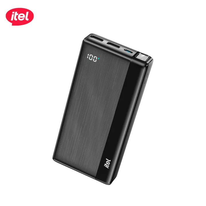 itel PowerPulse I 20000mAh 20W Fast Charging Power Bank-A1460