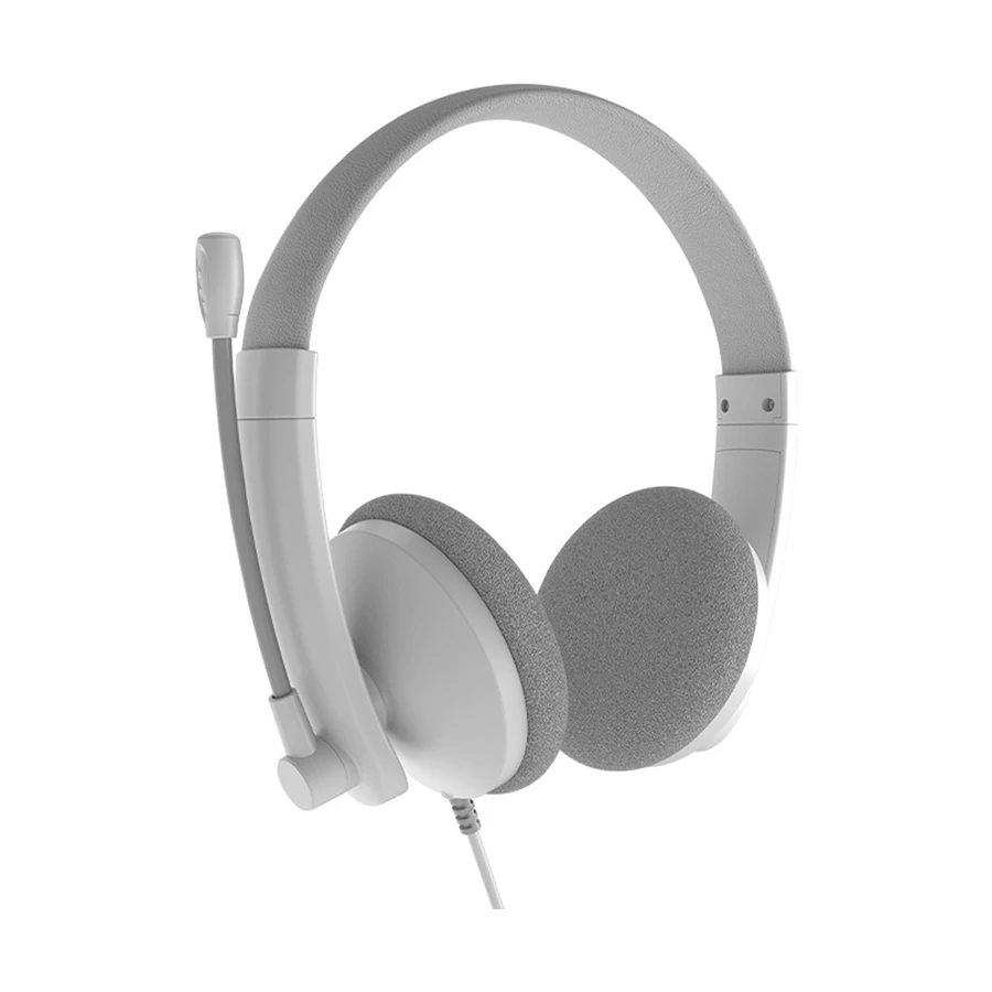 Meetion MT-HP003 Wired White Telephony Headphone